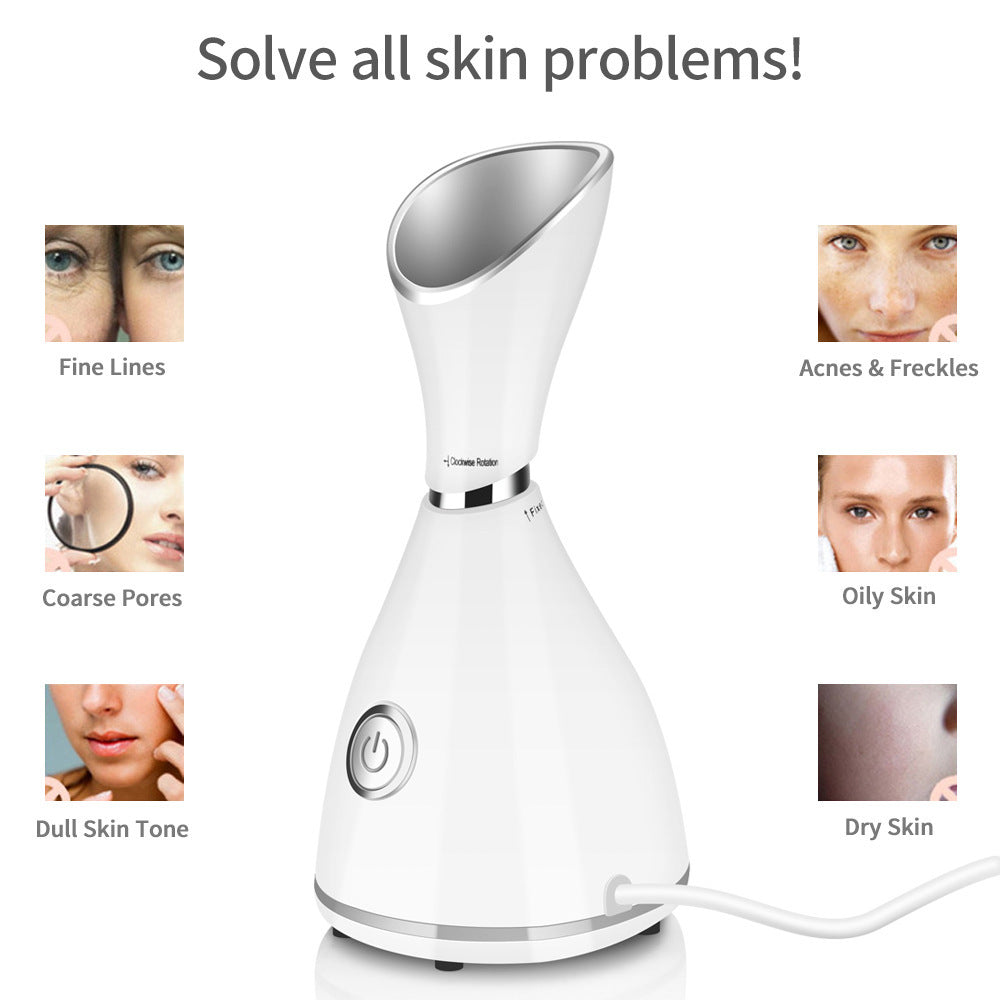 Face Steamer Beauty Device - Hydrating Water Replenishment