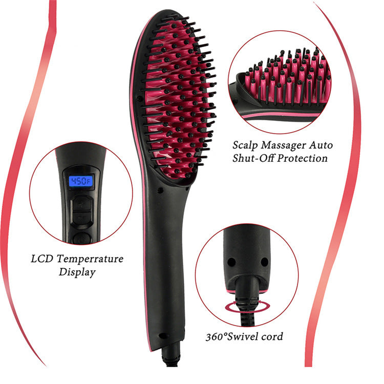 Straight Electric Straight Hair Comb - Magic Smooth Hair