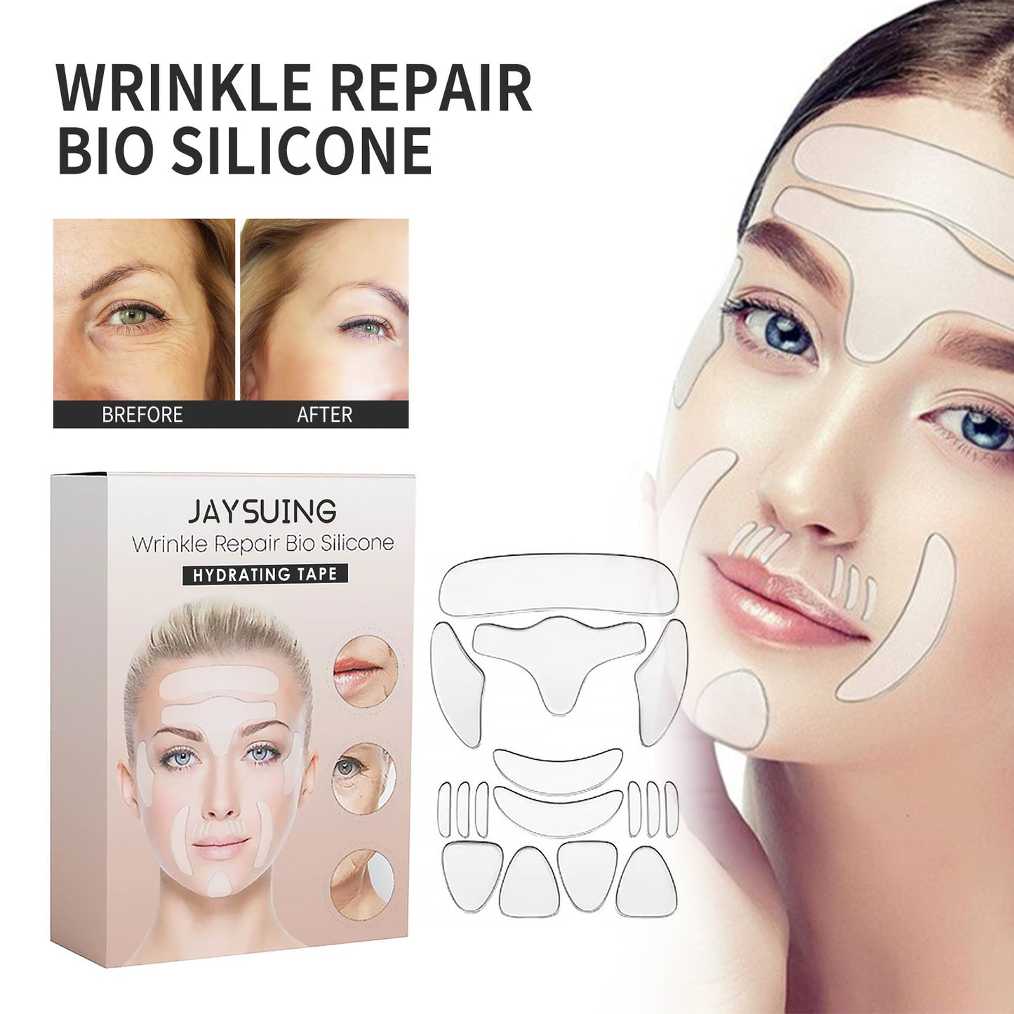 Anti-Wrinkle Face Lifting Stickers